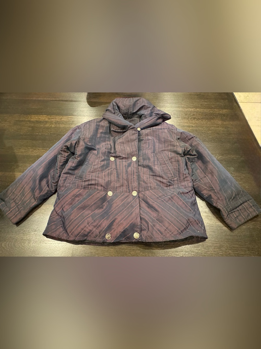 Vintage Hilary Radley Duvet Puffer Jacket Size M